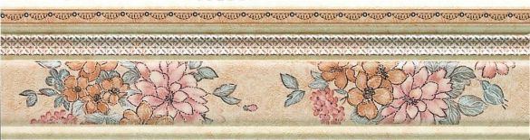 FLORENCE BORDER 8X30 D-6E60323BP-H1 Бордюр Матовая